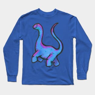 Blue Bronto Long Sleeve T-Shirt